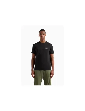3DPT72 1200 T SHIRT UOMO EA7 EMPORIO ARMANI MAGLIA CON LOGO GIROCOLLO LUX NERO