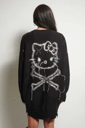 ANIYE BY Cardigan KITTY PUNK nero