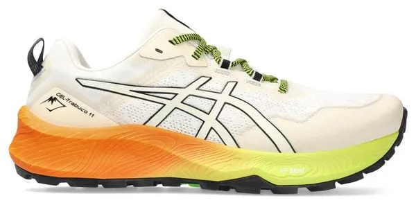 Asics GEL-Trabuco 11 White Orange Men's Trail Shoes