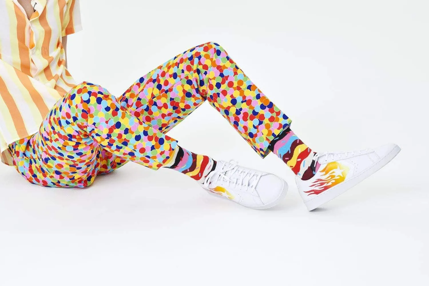 Birthday Cake Sprinkle Sock 0200