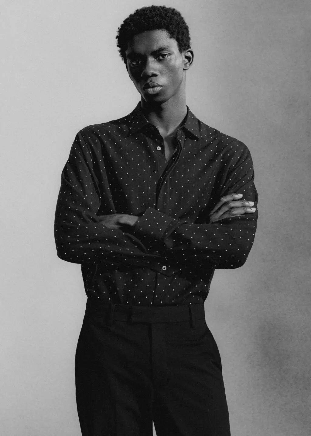 Camicia elegante stampata