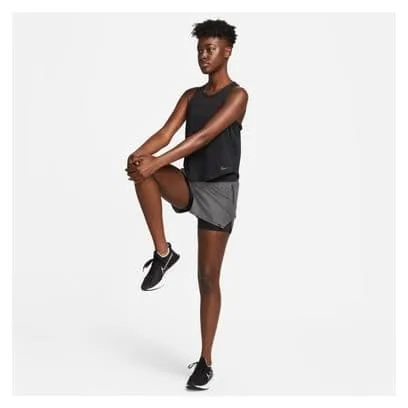 Canotta Nike Dri-Fit Run Division Donna Nero