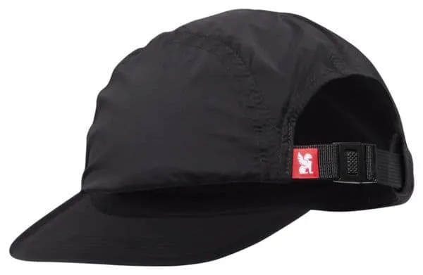 Chrome 5 Panel Hat Black