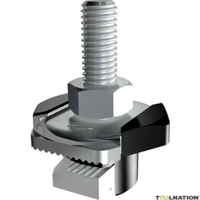 Fischer 538661 Vite con testa a martello FHS CLIX 10 x 100 50 pezzi