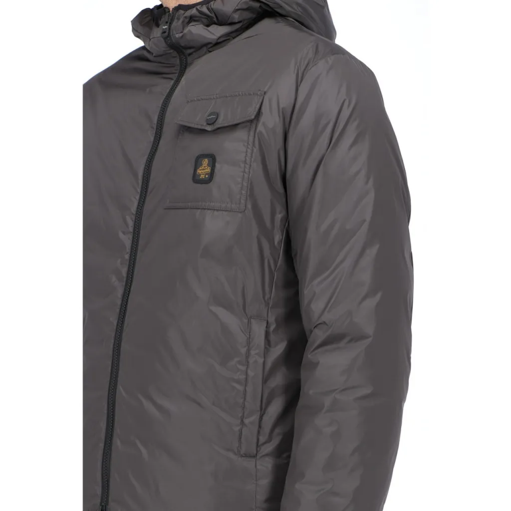 Giacca Refrigiwear Uomo Hudson Jacket Cappuccio DARK ANTRACITE