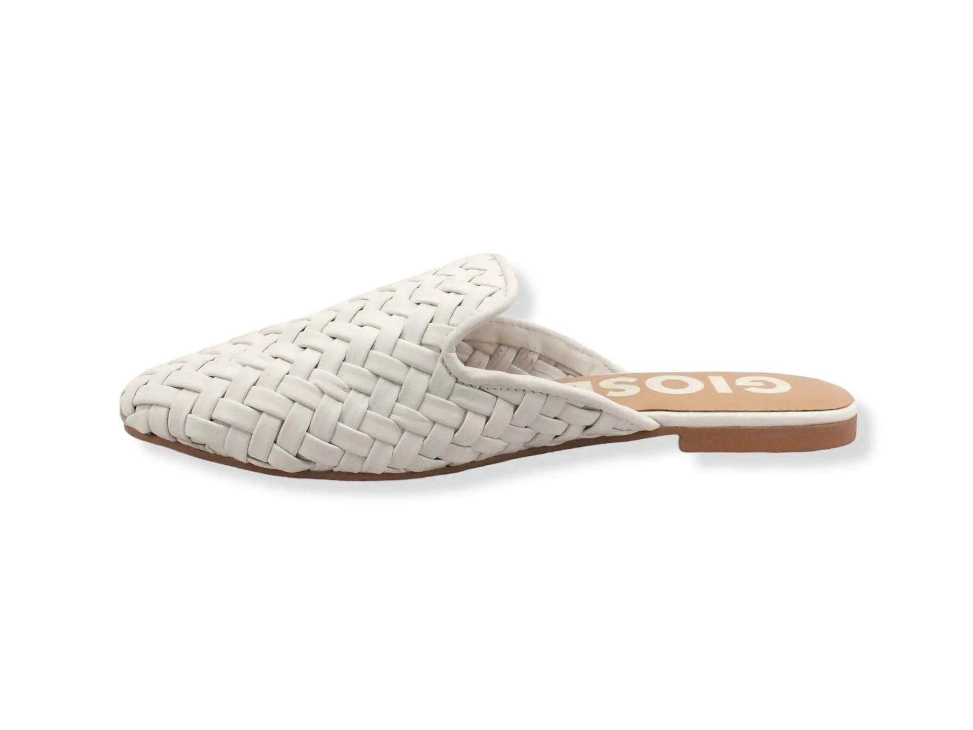 GIOSEPPO Houma Sabot Intreccio Off White 65938