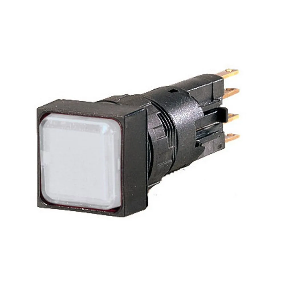 Indicatore 088059 Q18LF-WS/WB, LED, foro 16mm, Montaggio a pannello, IP65 Serie Moeller RMQ16
