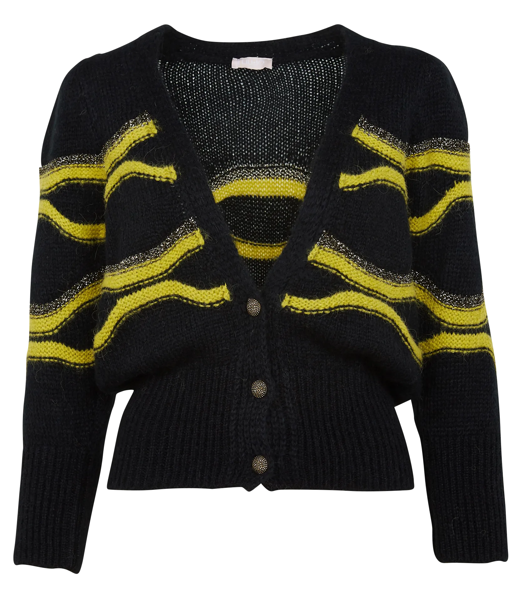  LIU JO   Cardigan aderente con scollo a V | Verde