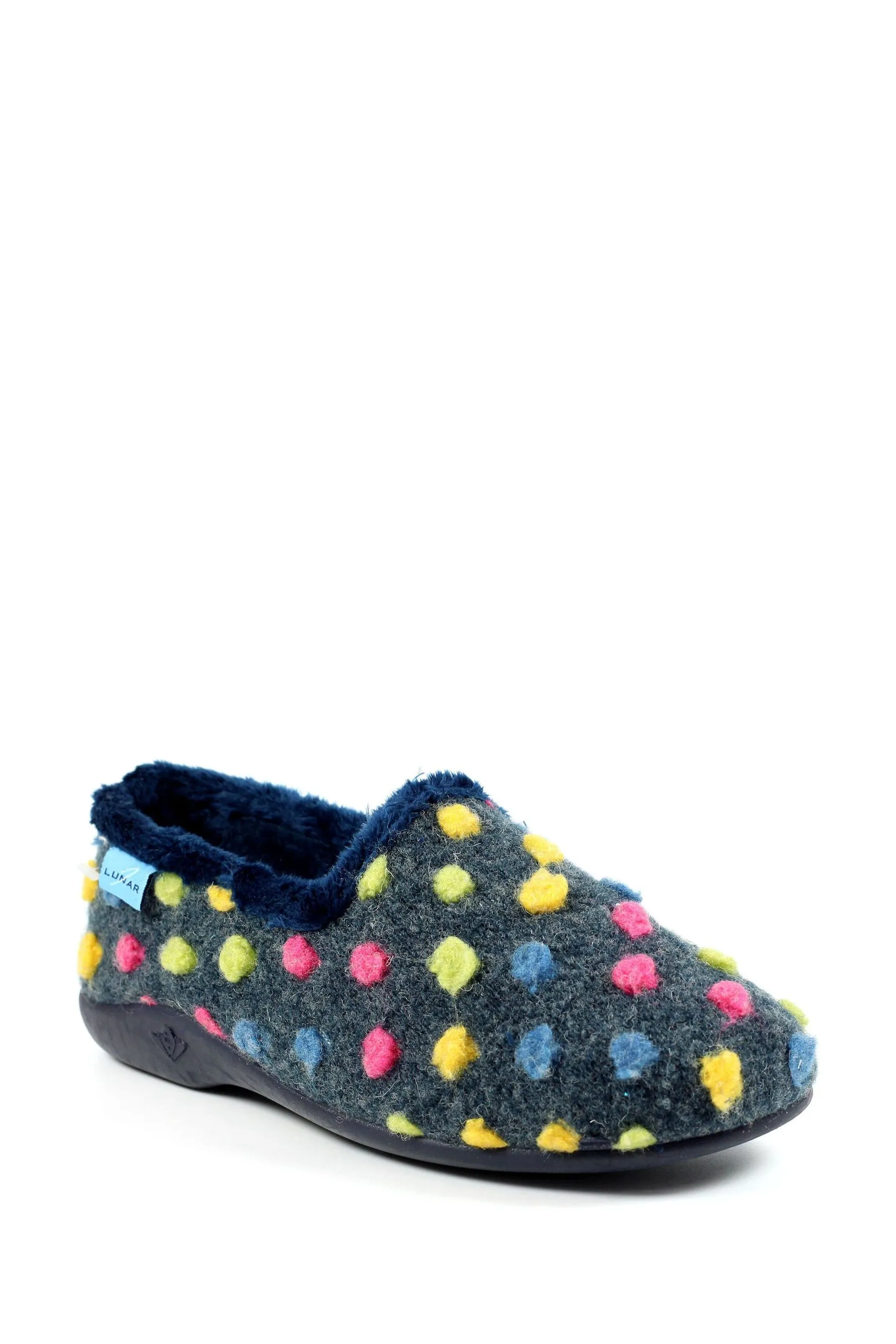 Lunar Helix with Multi Spots Slippers    