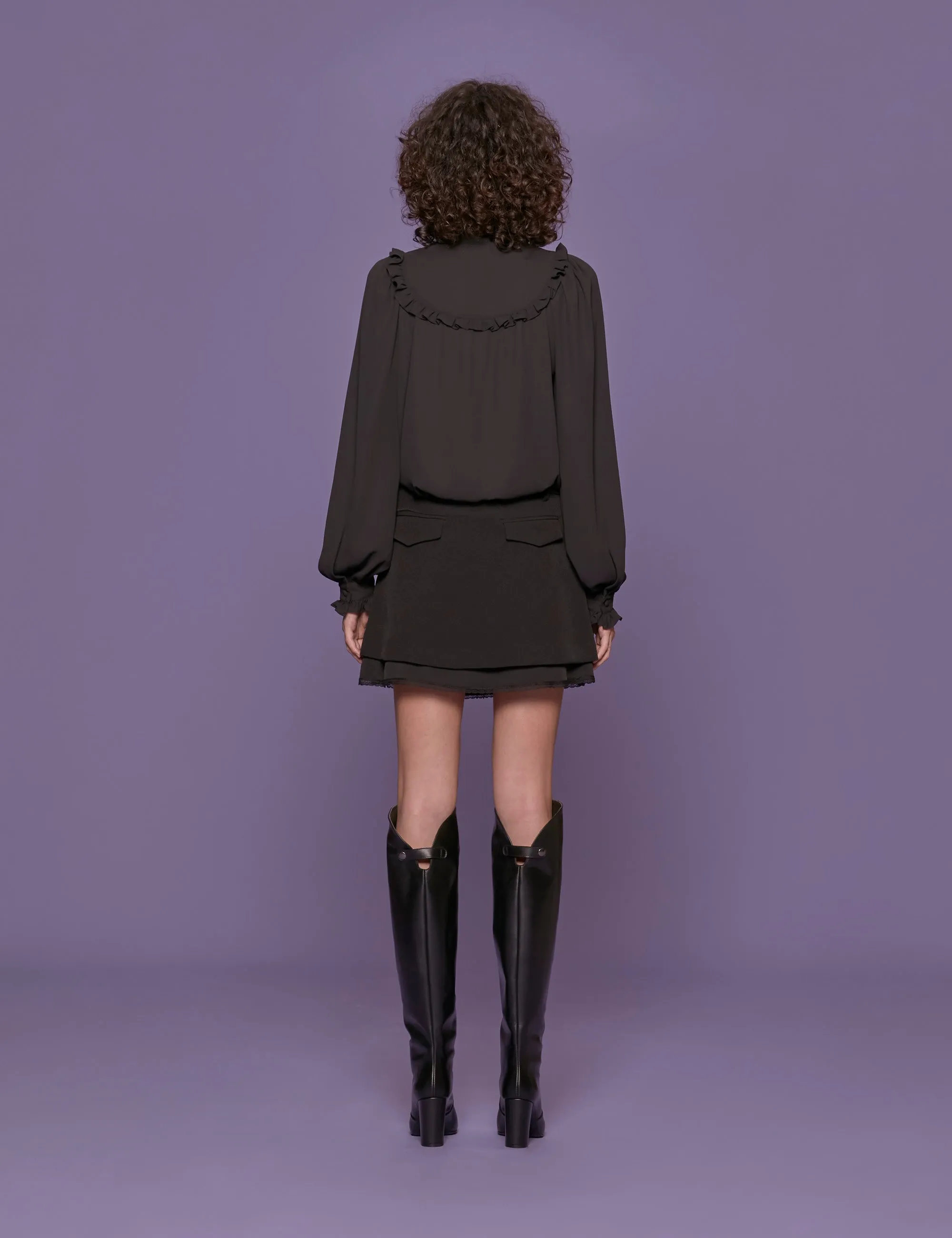 minigonna cady nero