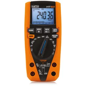 Multimetro Portatile HT Italia HT63, 1000V ca, 10A ca, True RMS