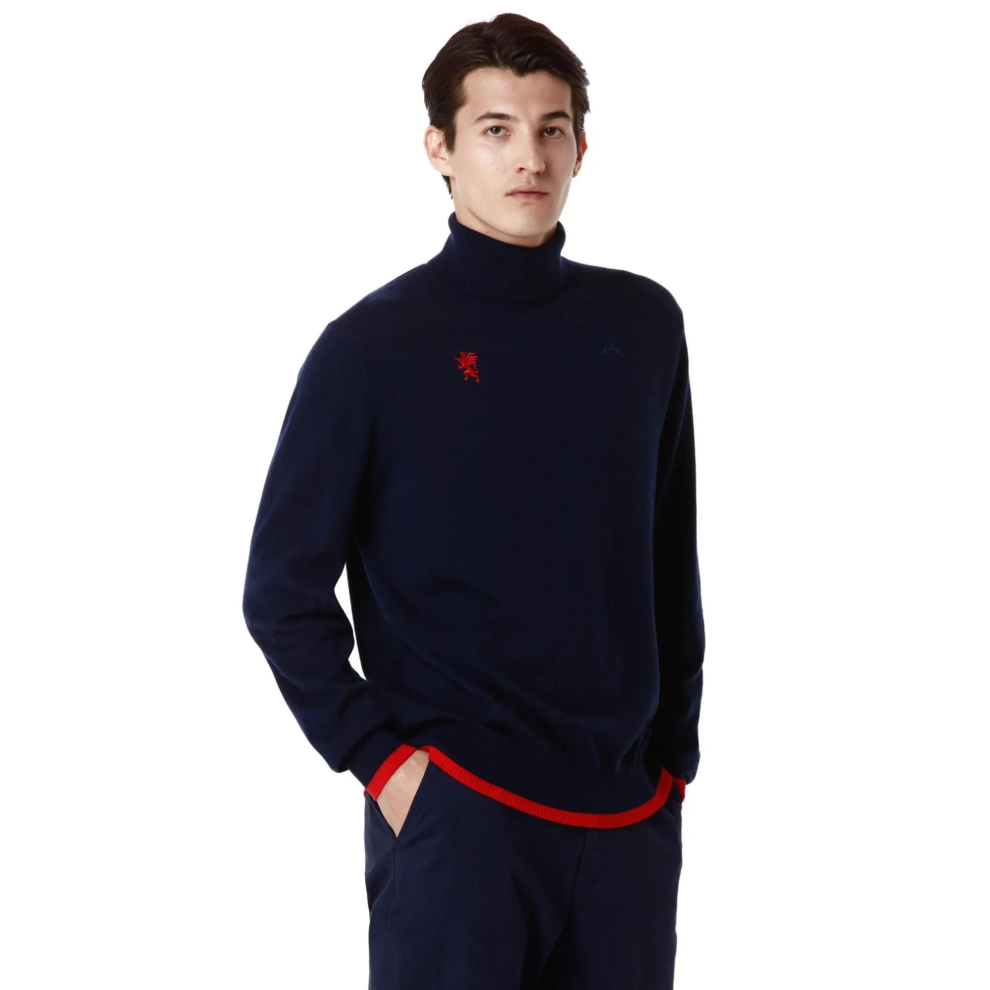 NAUSER GENOA BLUE MARINE-RED BLAZE