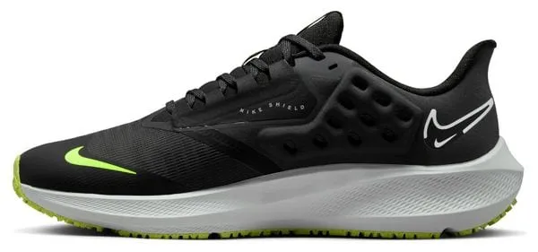 Nike Air Zoom Pegasus 39 Shield Running Shoes Black Green