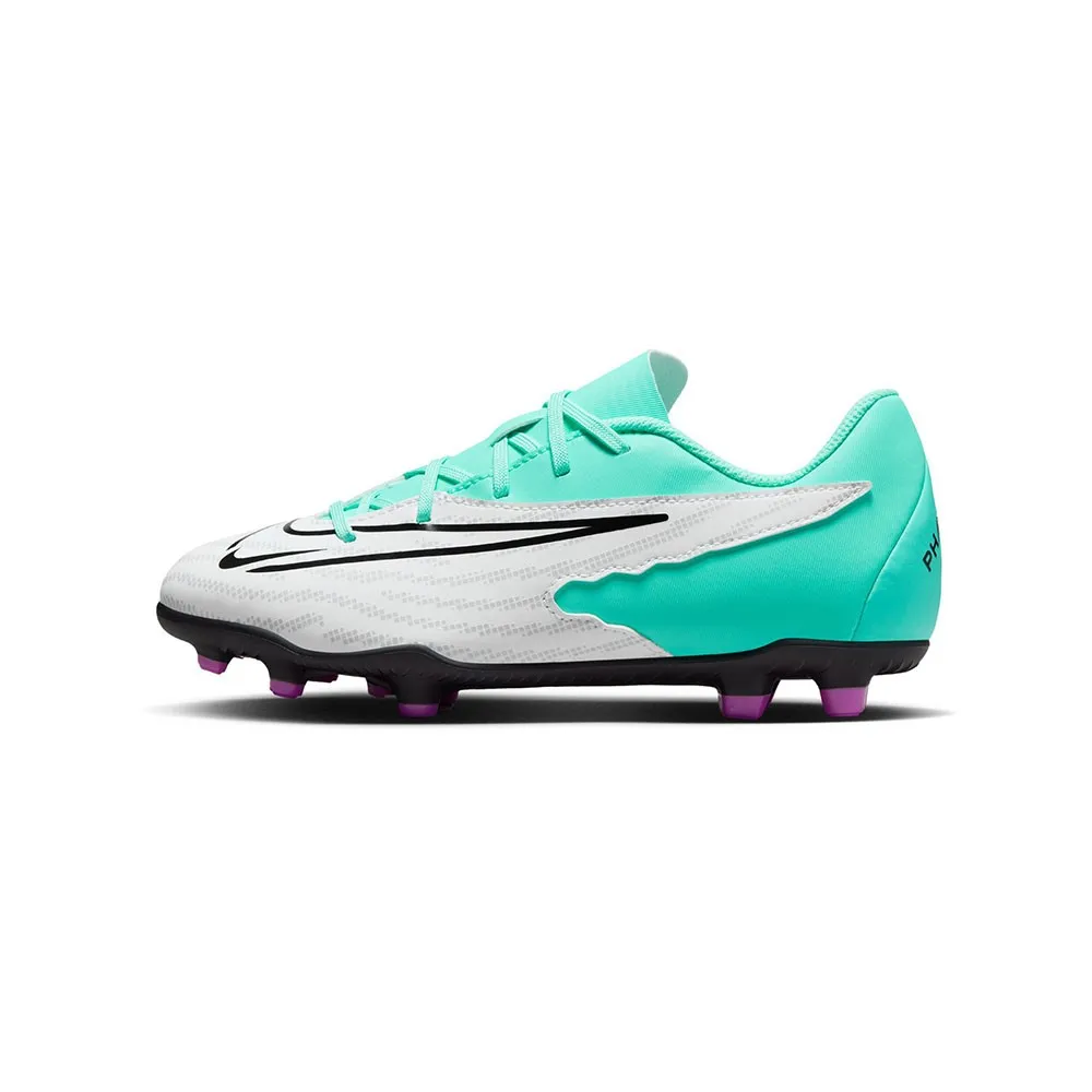 Nike Phantom Gx Club Mg Turchese Bianco - Scarpe Da Calcio Bambino