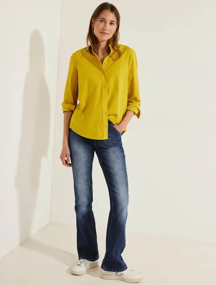 Pantalone Jeans Curvy Cecil - Blu