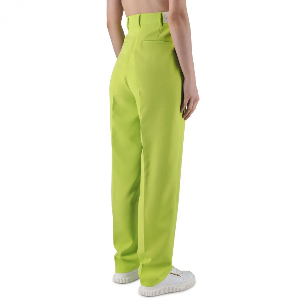 Pantalone Morbido Con Etichetta