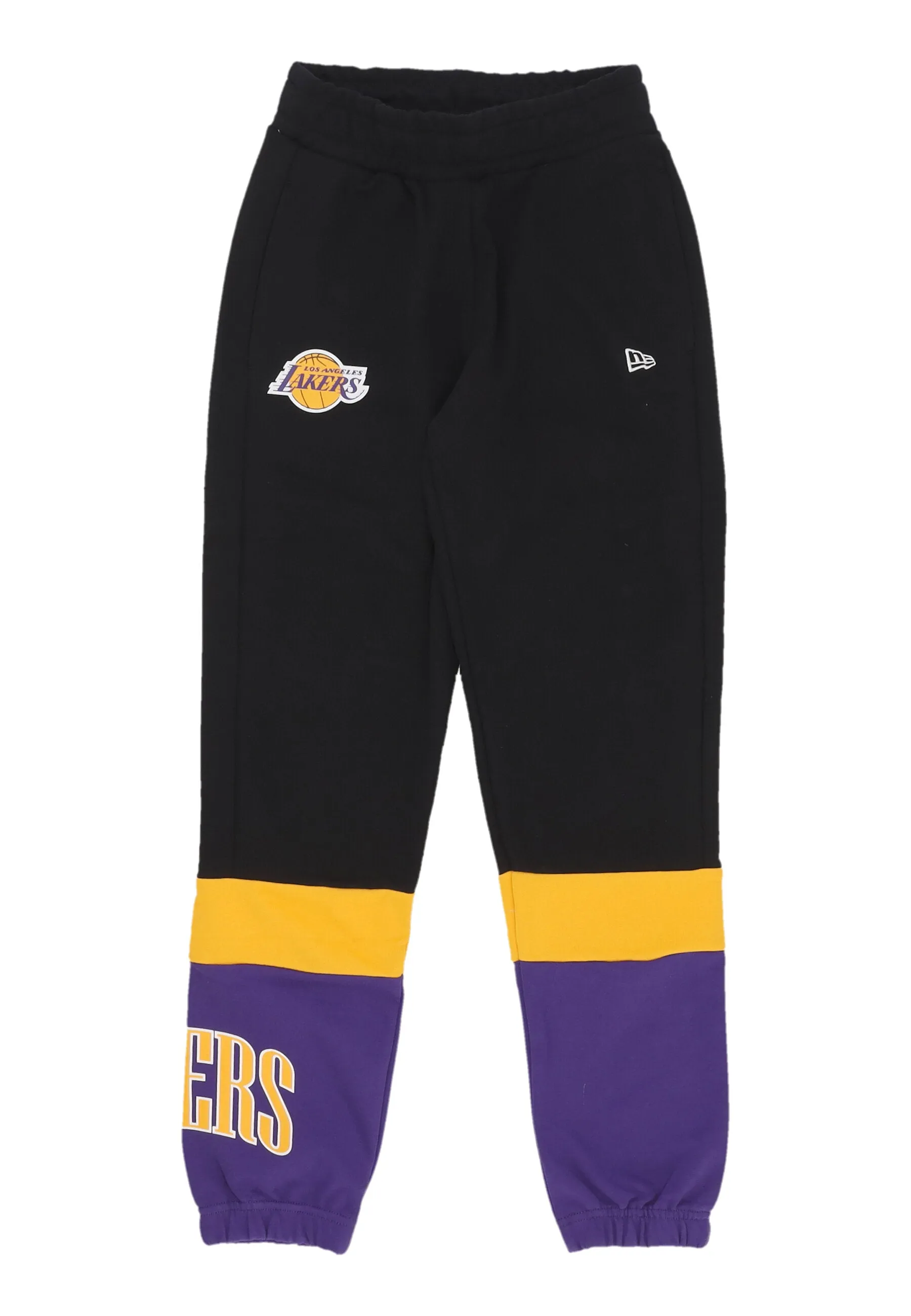 Pantalone Tuta Leggero Donna W Nba Colour Block Jogger Loslak Black/authentic Gold