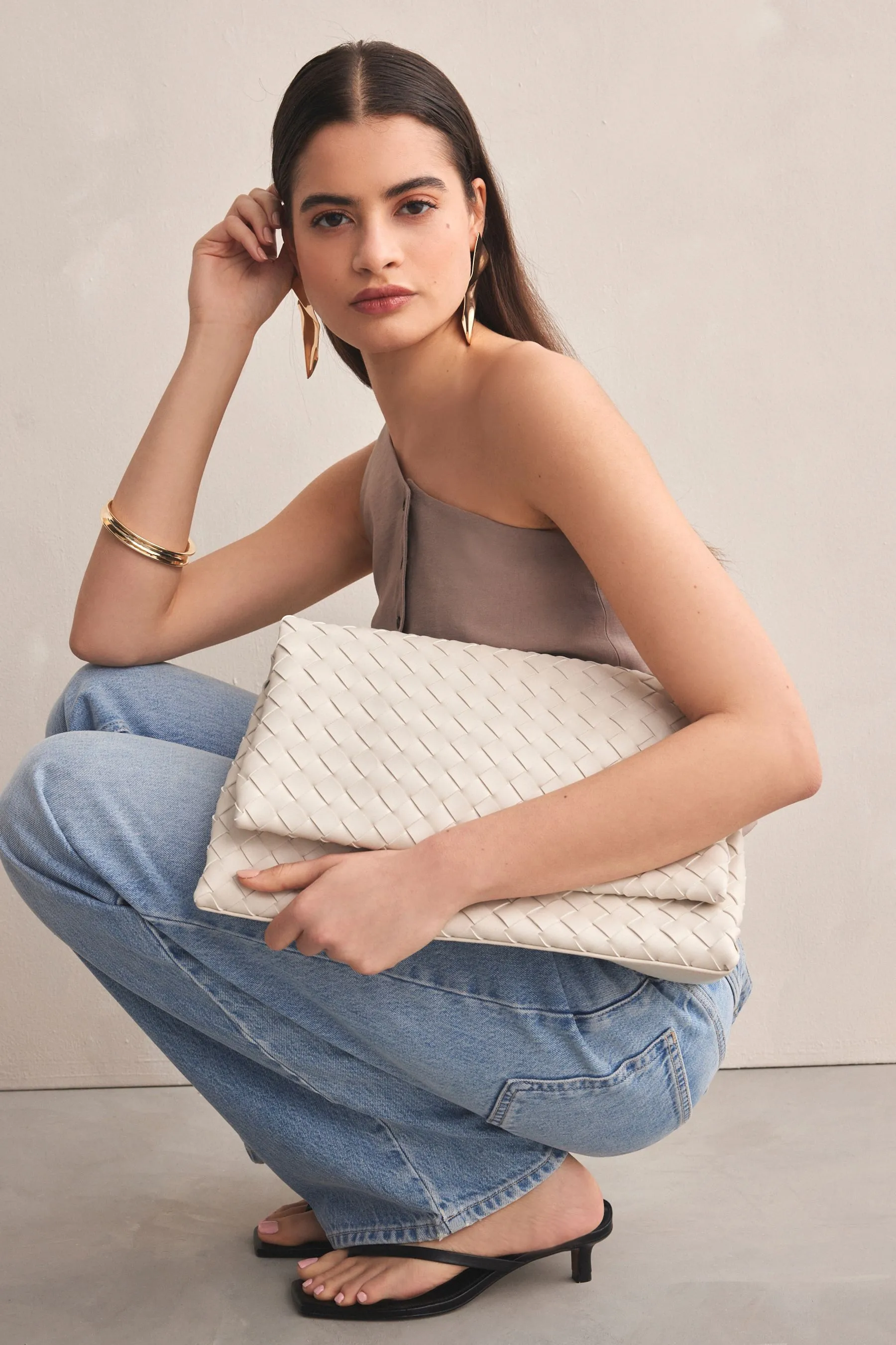 Pochette intrecciata    