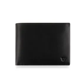 PORTAFOGLIO UOMO RONCATO PASCAL PORTA MONETE PATTA VERTICALE NERO 412900 01