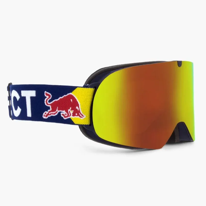 RED BULL SPECT SOAR 004RE3P Dark Blue Maschera da sci lente specchiata polarizzata cat2