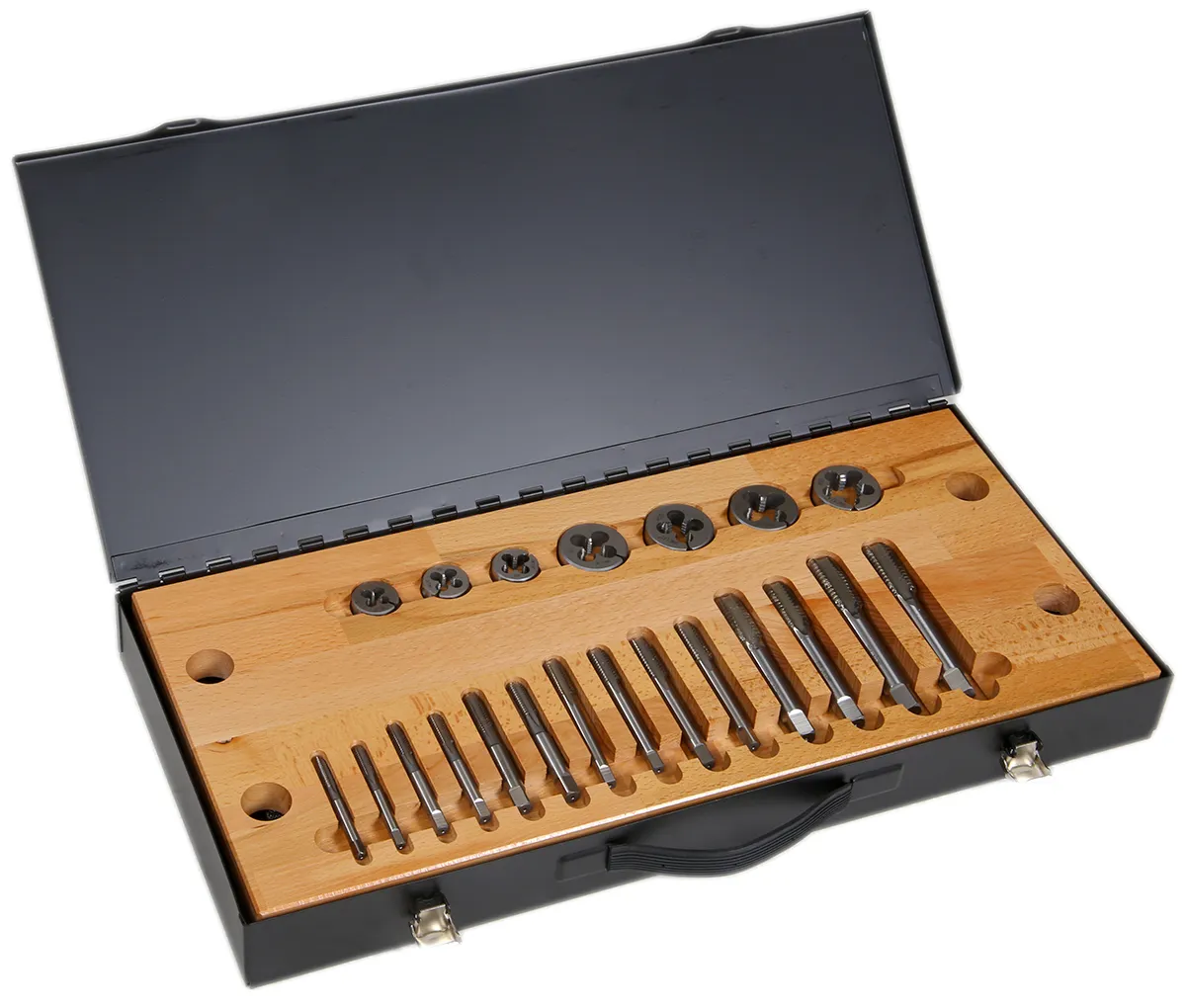 Set per filettatura RS PRO, 21 pezzi, HSS