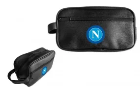 SSC NAPOLI POCHETTE ECOPELLE MARTELLATA