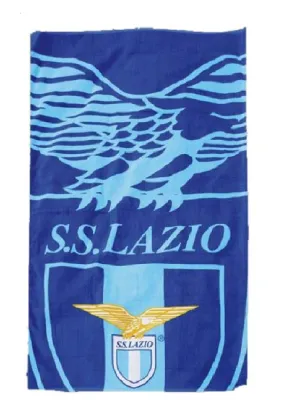 Telo Mare Grande S.S. Lazio Prodotto Ufficiale Calcio 100X180 Cm. PS 00656