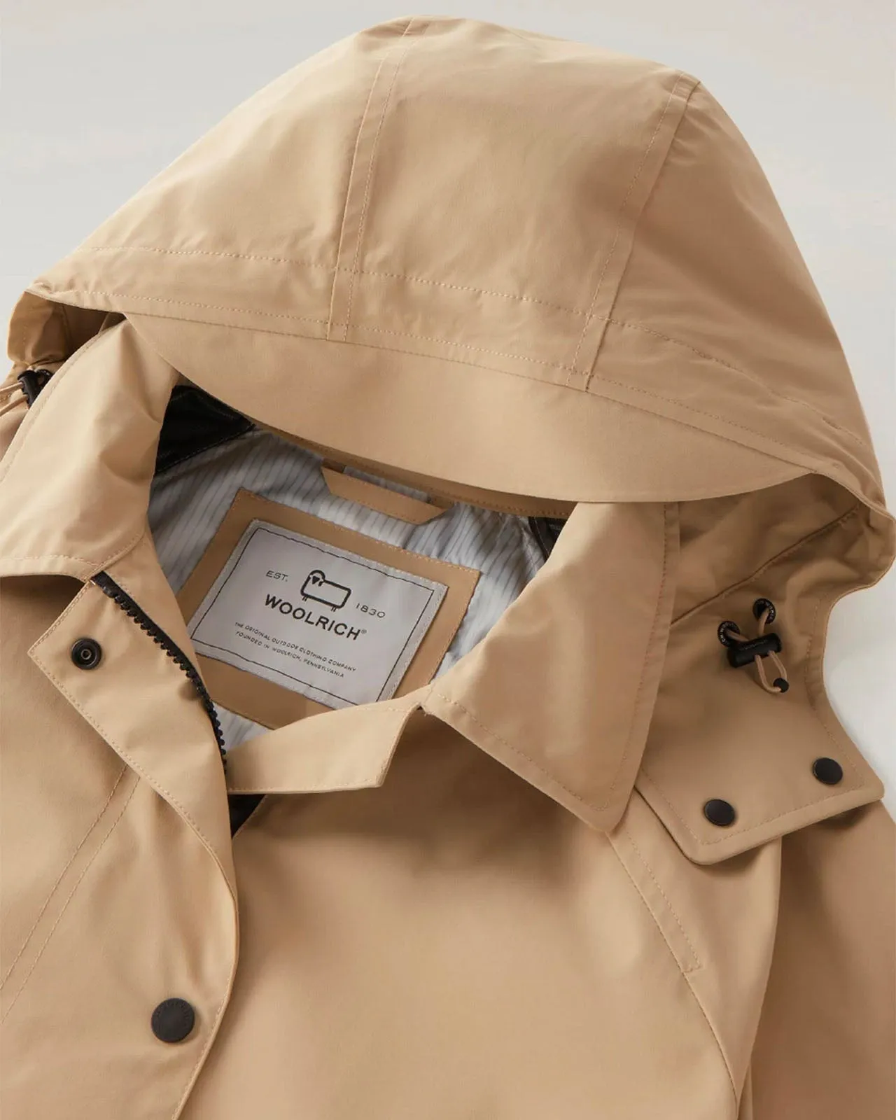 Trench Fayette impermeabile beige