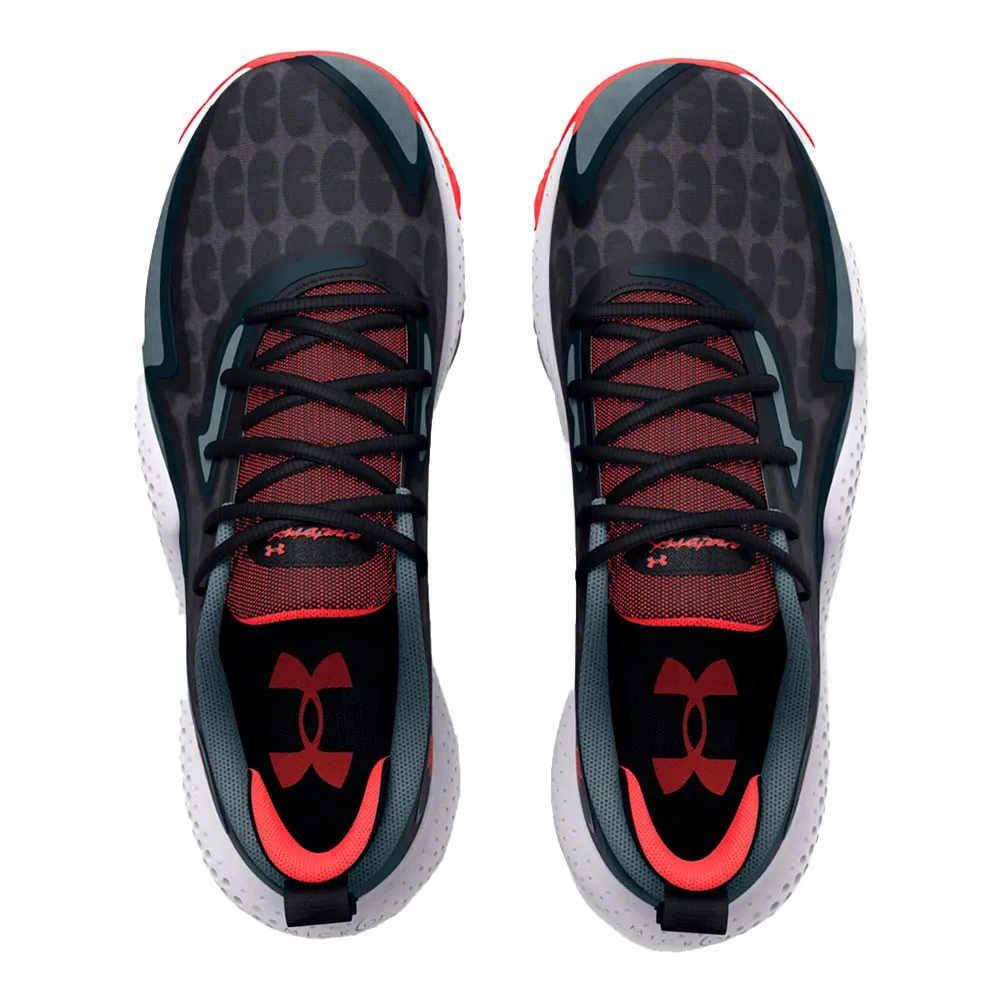 Under Armour Spawn 5 Nero Rosso - Scarpe Basket Uomo