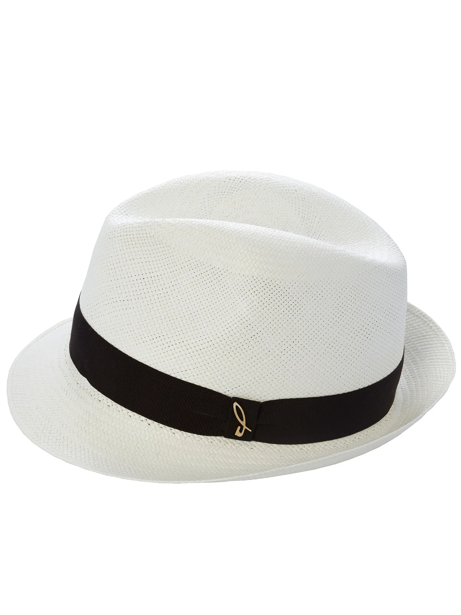 White Trilby Hat