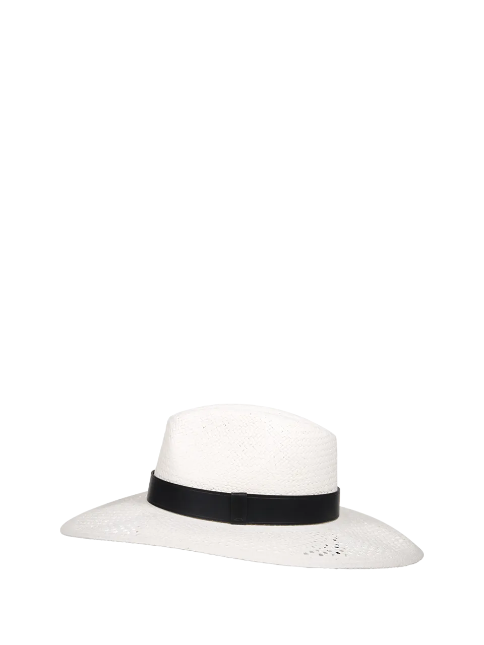 WOMAN MAXMARA WHITE TEXILE PAPER SIDNEY HAT