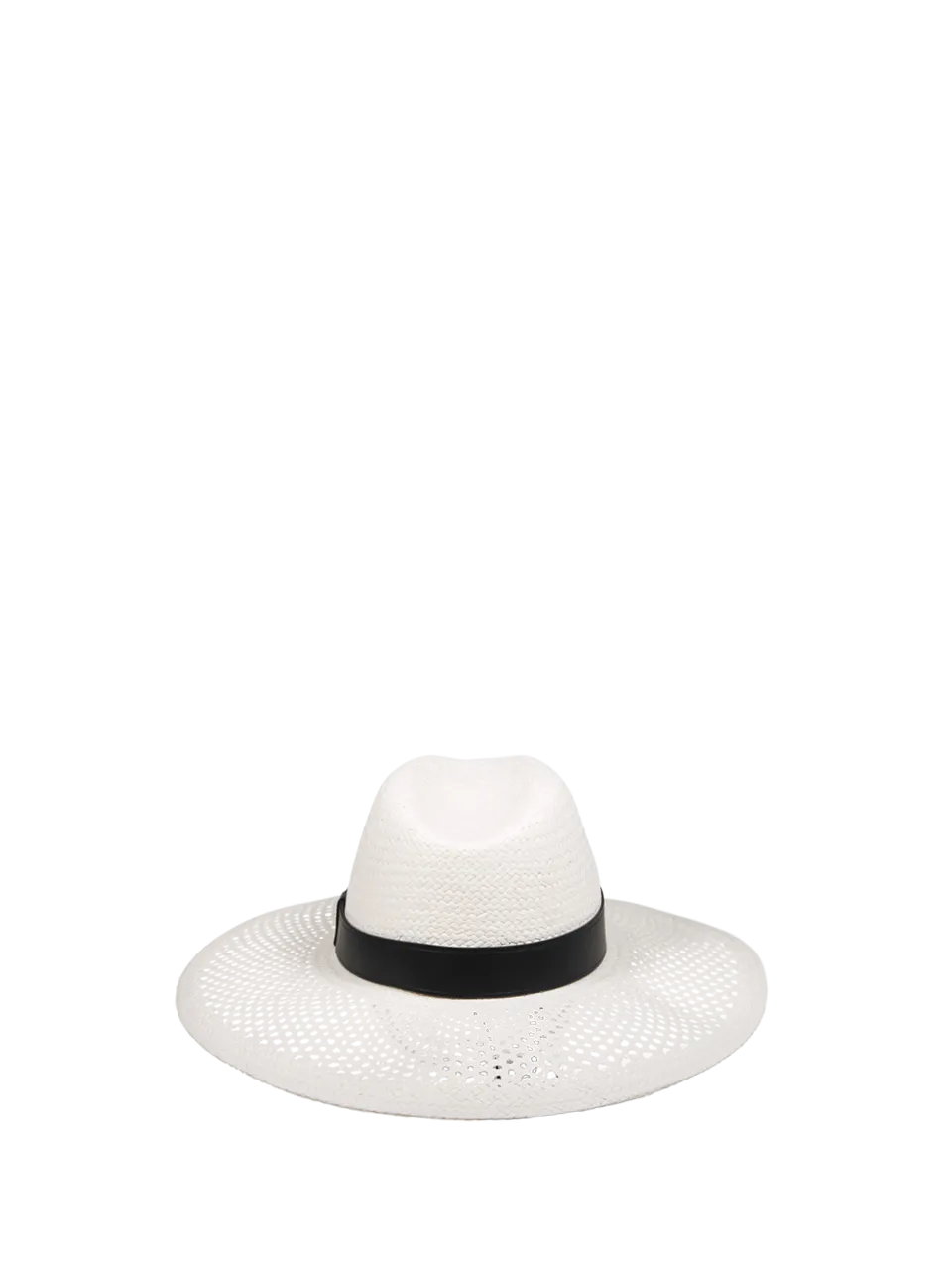 WOMAN MAXMARA WHITE TEXILE PAPER SIDNEY HAT