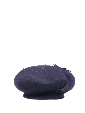 WOMAN YESEY BLUE WOOL HAT